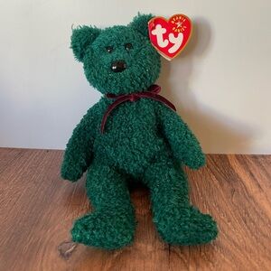 3 FOR $25: Authentic TY Beanie Babies 2001 Holiday Teddy the Bear, 2000. NWT